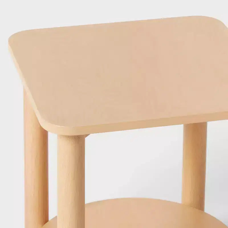 Natural Wood Kids' Nightstand - Pillowfort™