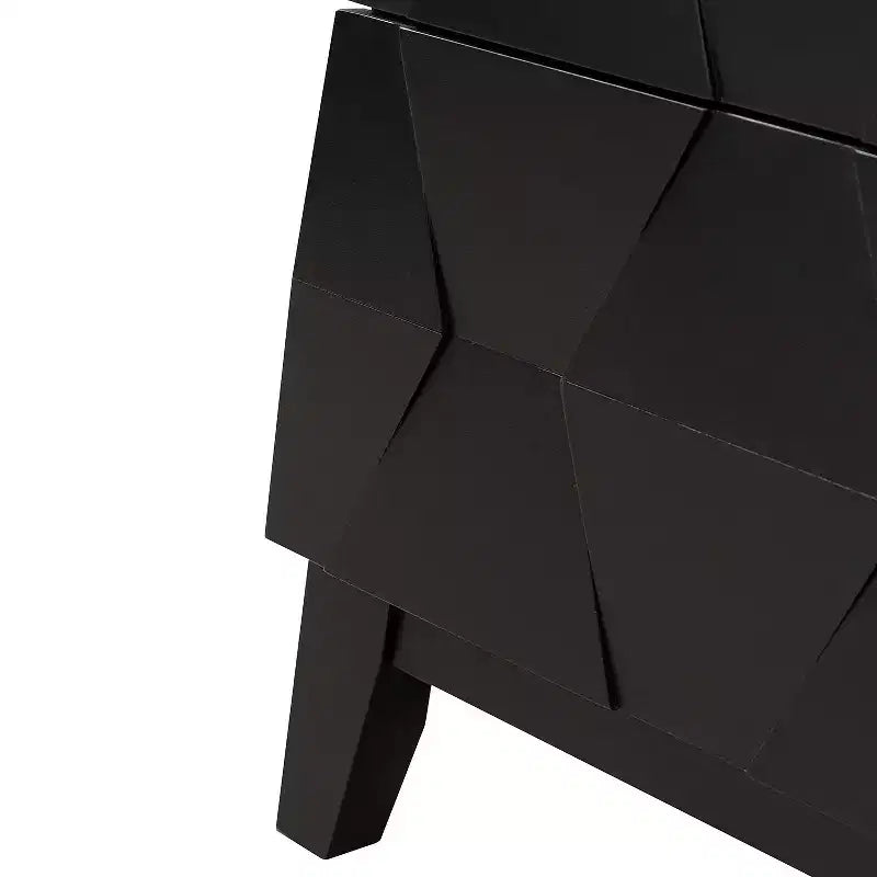 Table de chevet à deux tiroirs