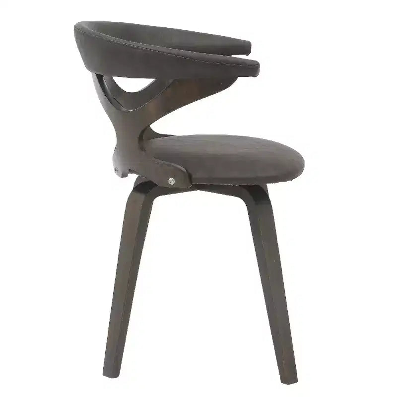 Chaise de salle à manger en cuir rembourrée avec cadre en bois massif, chaise d'appoint moderne pour la cuisine et la salle à manger