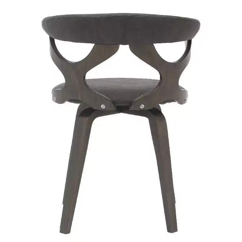 Chaise de salle à manger en cuir rembourrée avec cadre en bois massif, chaise d'appoint moderne pour la cuisine et la salle à manger