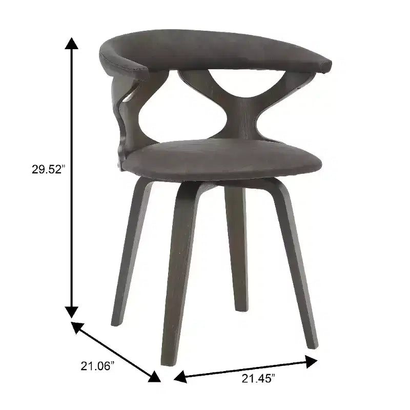 Chaise de salle à manger en cuir rembourrée avec cadre en bois massif, chaise d'appoint moderne pour la cuisine et la salle à manger
