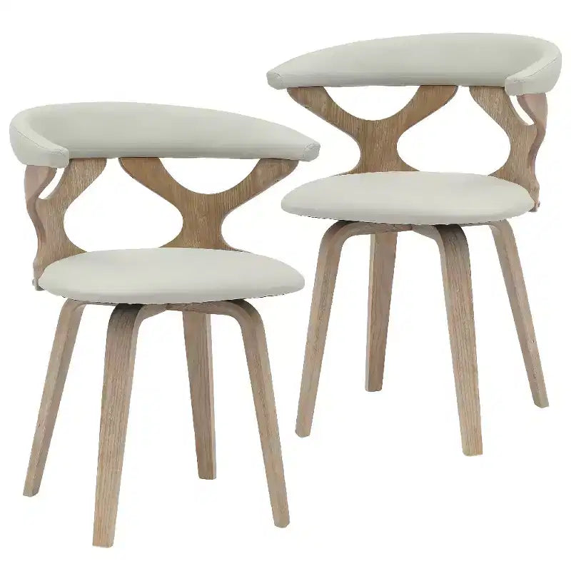 Chaise de salle à manger en cuir rembourrée avec cadre en bois massif, chaise d'appoint moderne pour la cuisine et la salle à manger