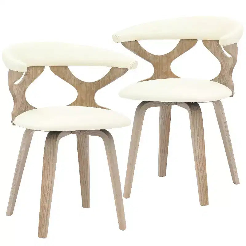 Chaise de salle à manger en cuir rembourrée avec cadre en bois massif, chaise d'appoint moderne pour la cuisine et la salle à manger