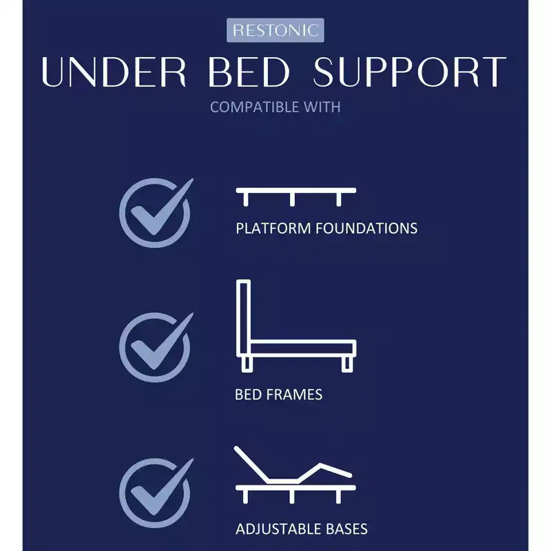 Christopher Knight Home Austin Gel II Memory Foam13 Mattress by Restonic, CertiPUR-US