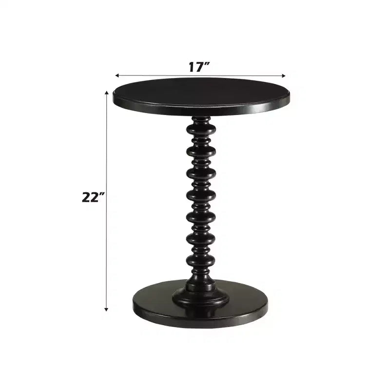 GDFStudio Renata Modern 22 Wood Round End Table