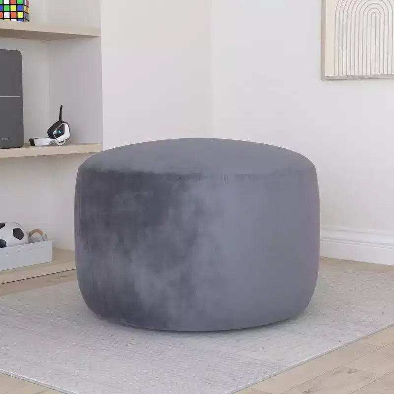 4 Foot Bean Bag Chair,Memory Foam Big Bean Bag for Adults, Big Sofa with Fluffy Removable Microfiber Cover 4'