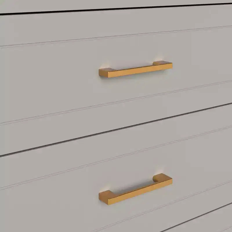 Commode à 6 tiroirs, meuble de rangement moderne du milieu du siècle