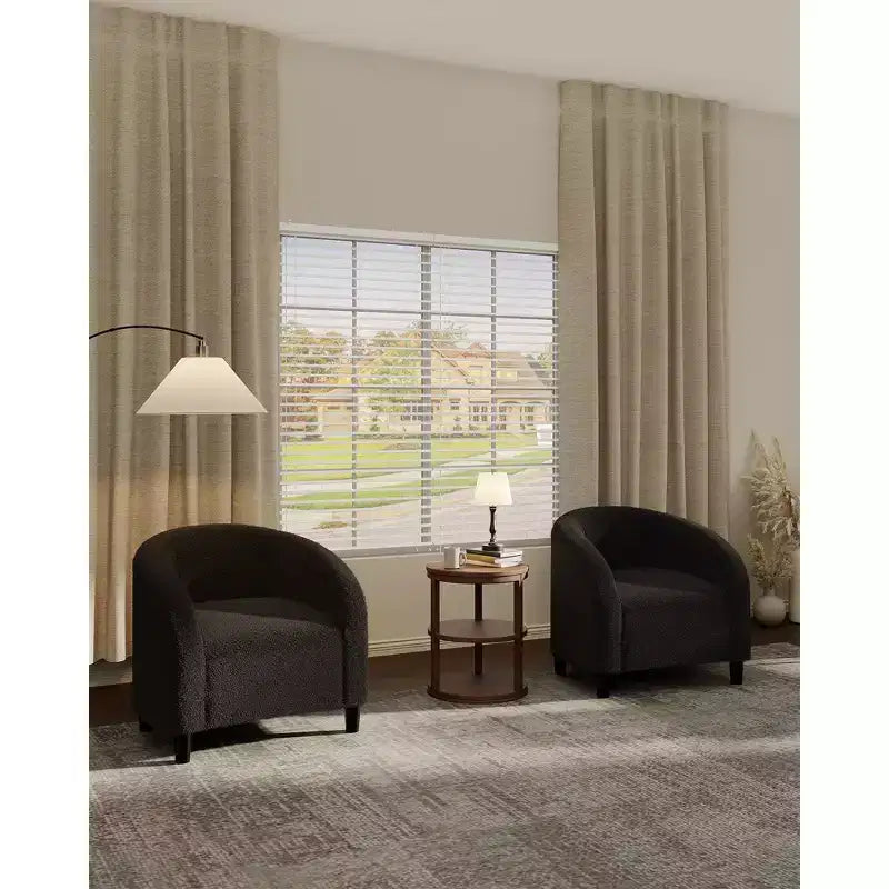 Fauteuils Fauteuils Crapaud Fauteuils Club Confortables avec Pieds Robustes pour Chambre Salon Salle d'Attente
