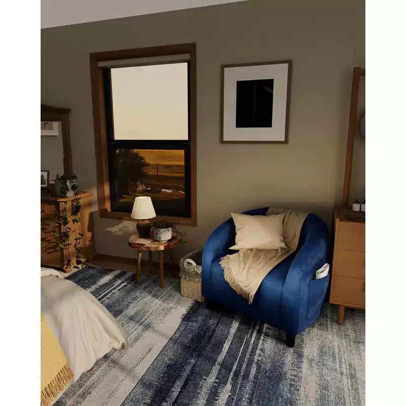 Fauteuils Fauteuils Crapaud Fauteuils Club Confortables avec Pieds Robustes pour Chambre Salon Salle d'Attente