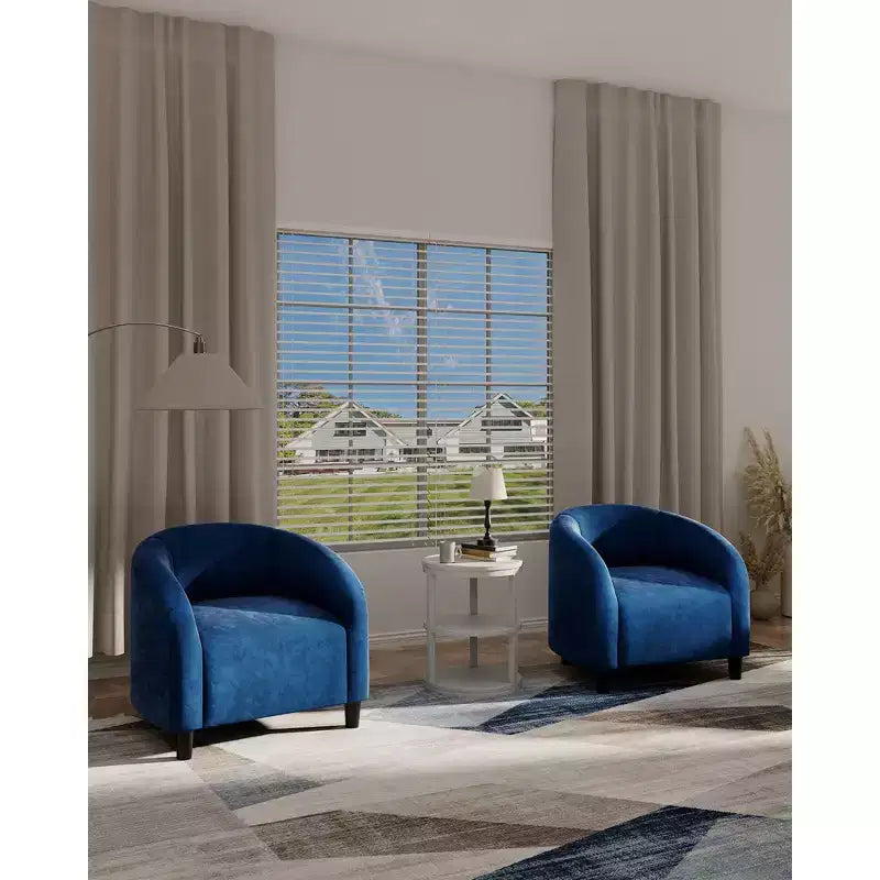 Fauteuils Fauteuils Crapaud Fauteuils Club Confortables avec Pieds Robustes pour Chambre Salon Salle d'Attente