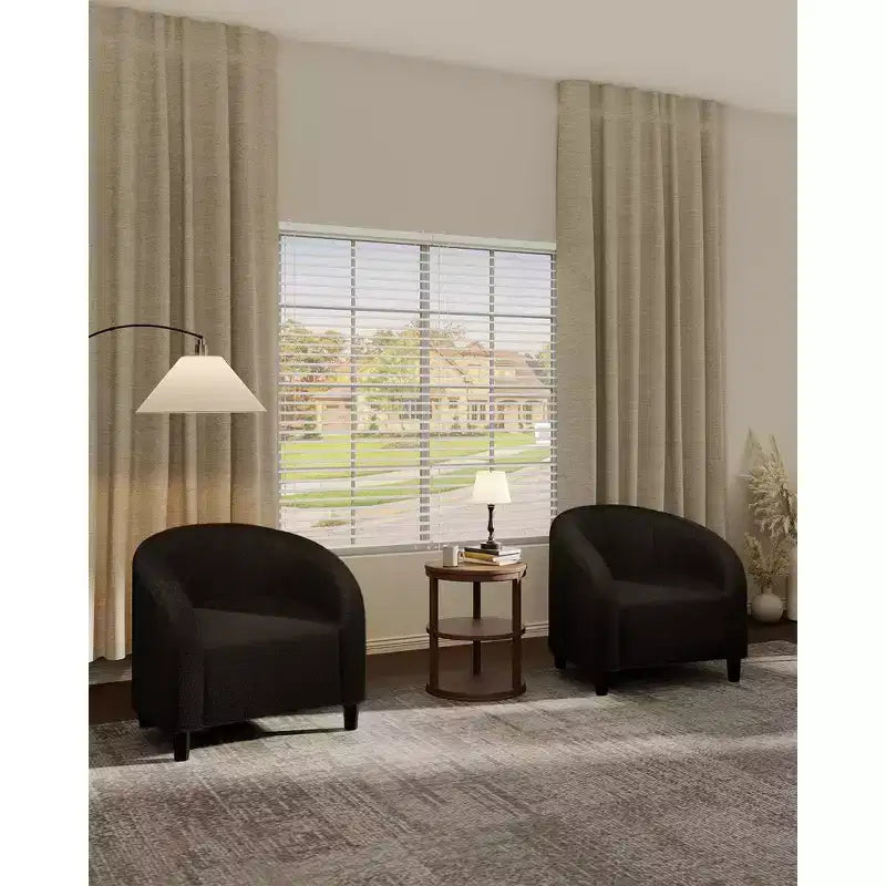 Fauteuils Fauteuils Crapaud Fauteuils Club Confortables avec Pieds Robustes pour Chambre Salon Salle d'Attente