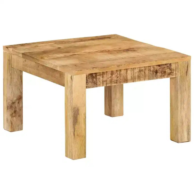 Table basse Bois de récupération massif multicolore
