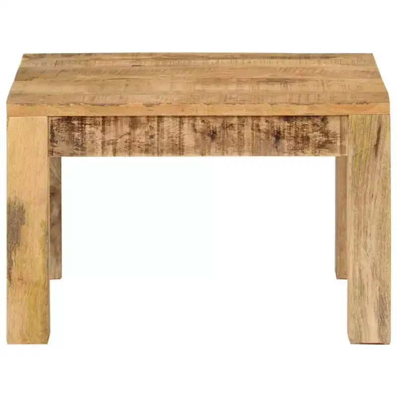 Table basse Bois de récupération massif multicolore
