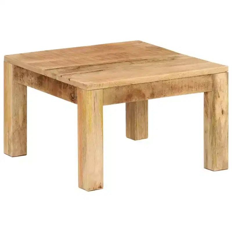 Table basse Bois de récupération massif multicolore