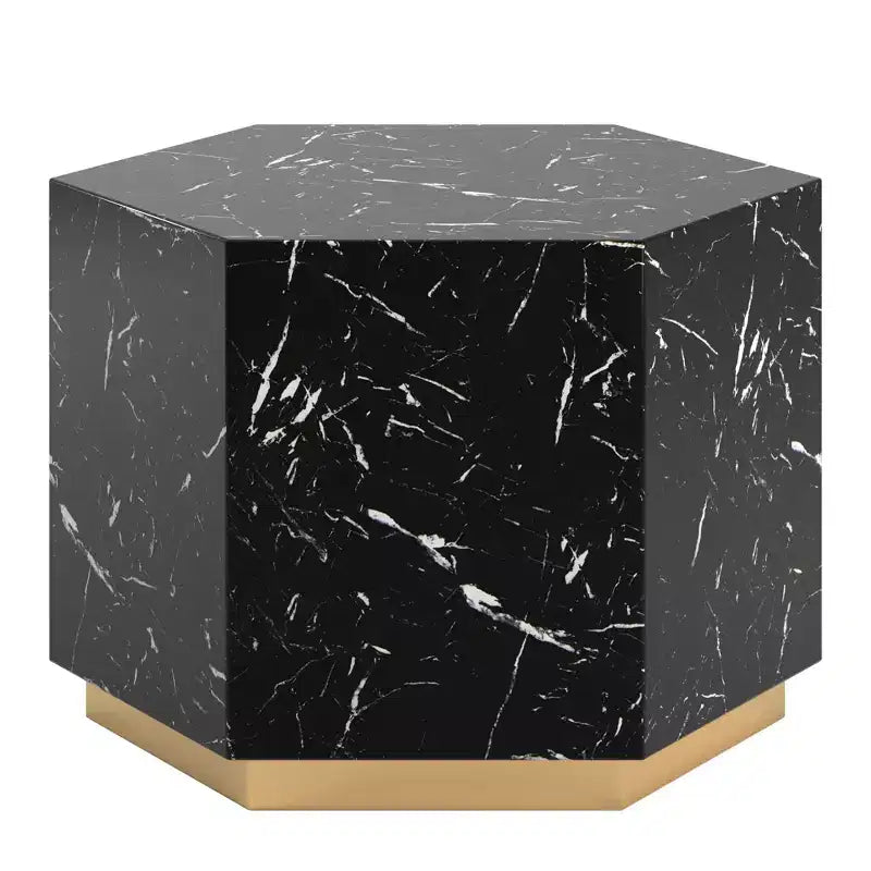 Devoe Faux Marble Coffee Table - iNSPIRE Q