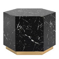 Devoe Faux Marble Coffee Table - iNSPIRE Q