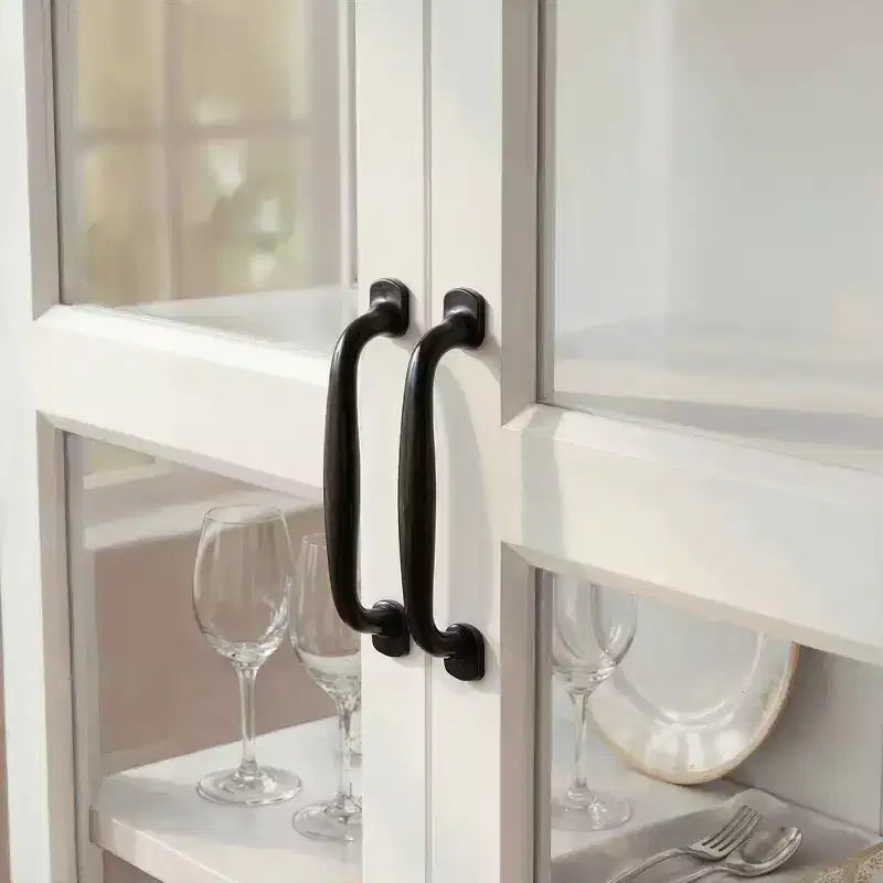 Meuble de rangement de cuisine blanc, vitrine : 160 cm de large, portes vitrées, éclairage LED + organisateur de tiroirs, buffet spacieux pour la maison