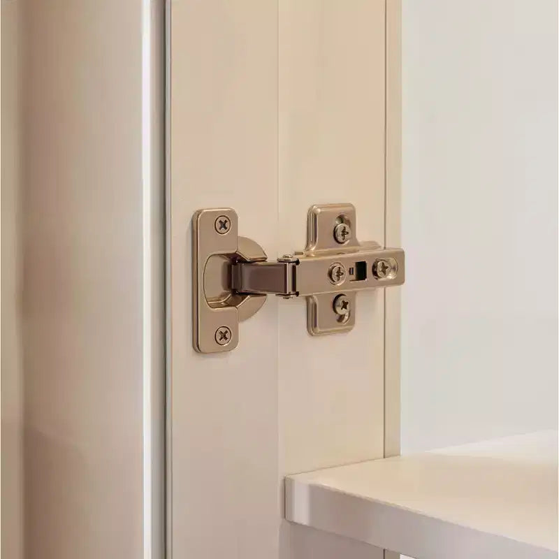Meuble de rangement de cuisine blanc, vitrine : 160 cm de large, portes vitrées, éclairage LED + organisateur de tiroirs, buffet spacieux pour la maison
