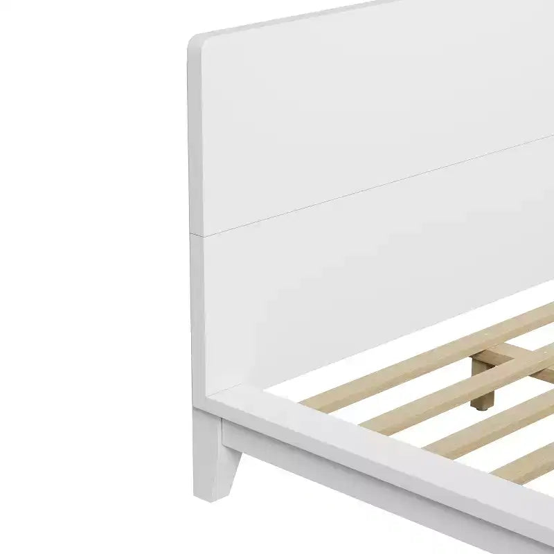 Luxystar Modern Full Size Platform Bed Frame with Headboard