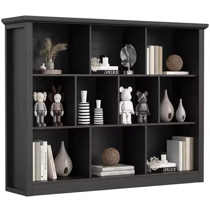 Besiost 10 Cubes Storage Bookshelf, Floor Standing Bookcase