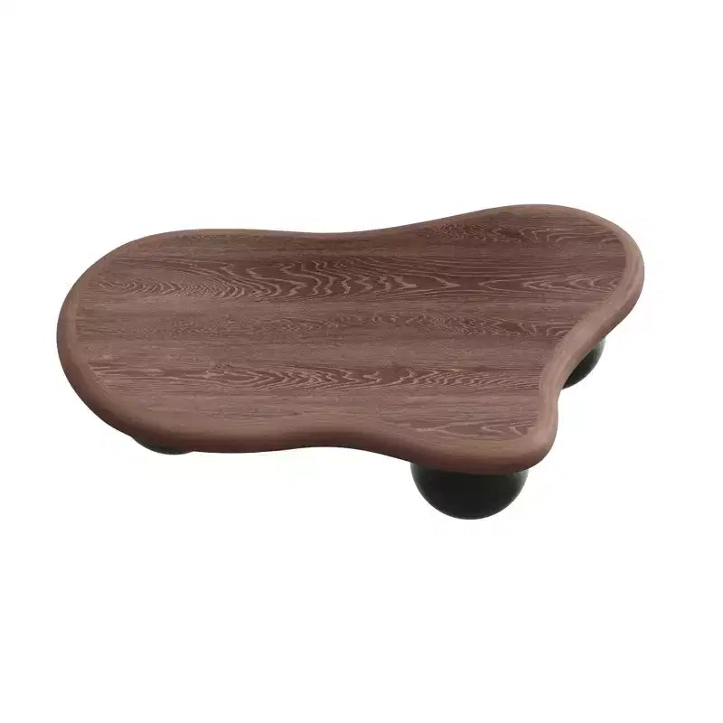 Table basse nuage moderne avec 3 pieds boule