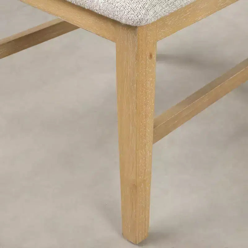 Roundhill Furniture Arden Solid Wood Frame Dining Chairs, Set of 2