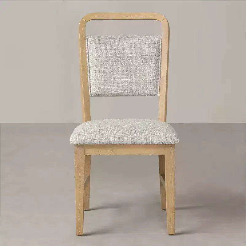 Roundhill Furniture Arden Solid Wood Frame Dining Chairs, Set of 2