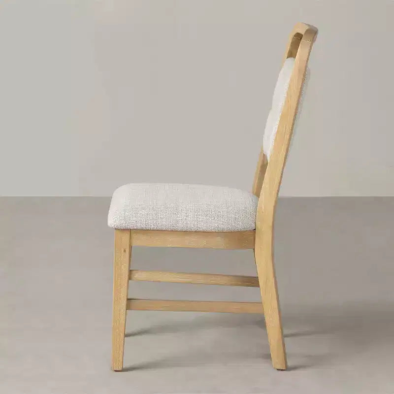 Roundhill Furniture Arden Solid Wood Frame Dining Chairs, Set of 2
