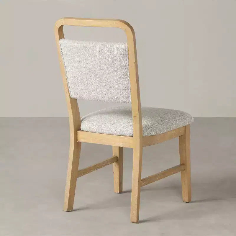 Roundhill Furniture Arden Solid Wood Frame Dining Chairs, Set of 2